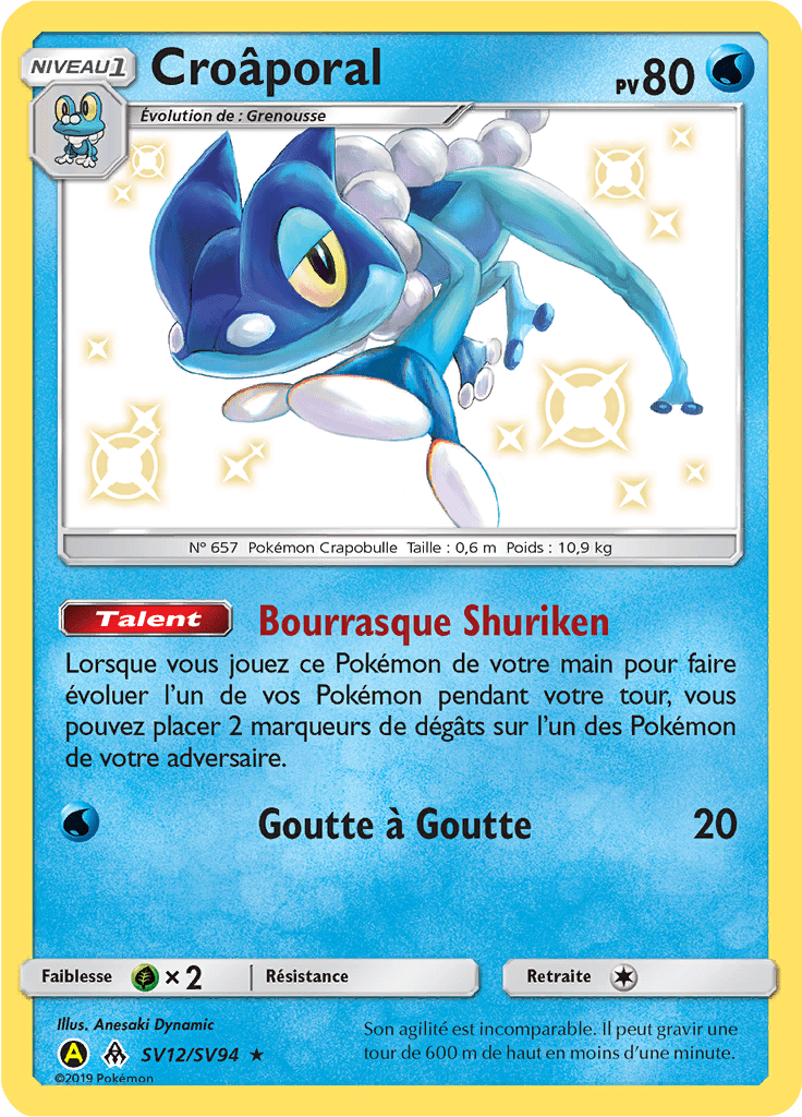 Croâporal - Destinées Occultes - SV12 - Chromatique rare