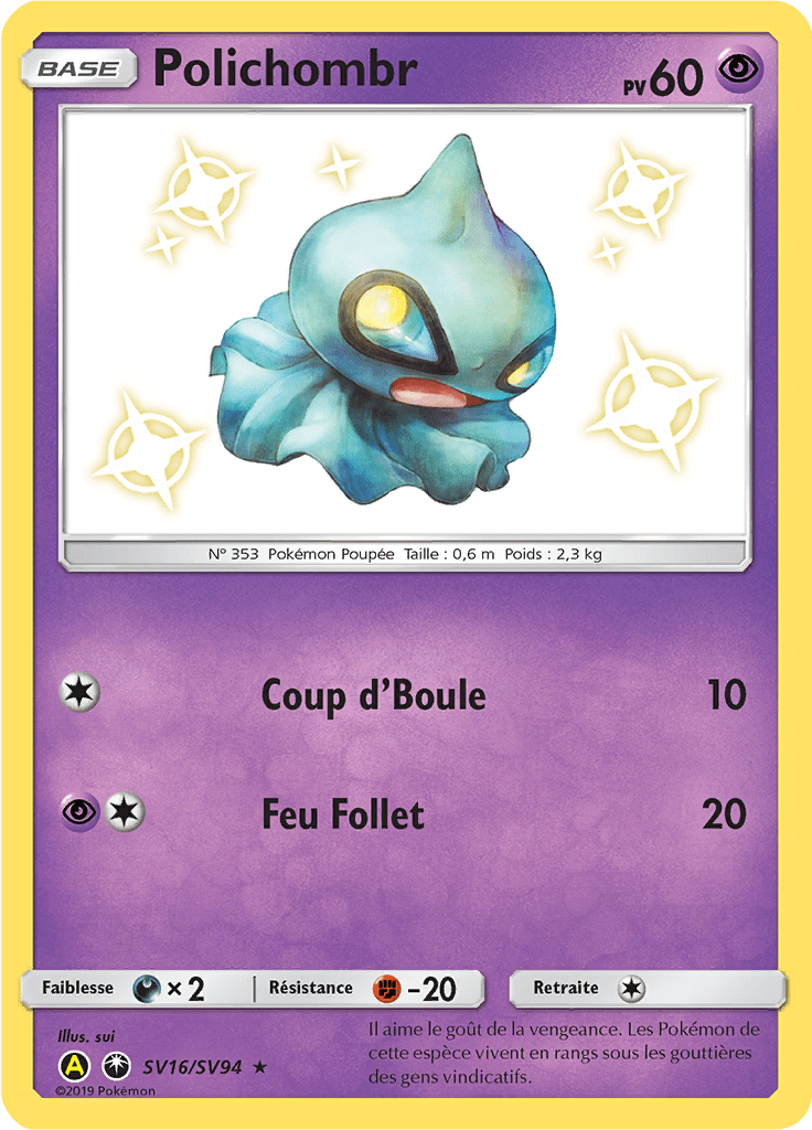 Polichombr - Destinées Occultes - SV16 - Chromatique rare