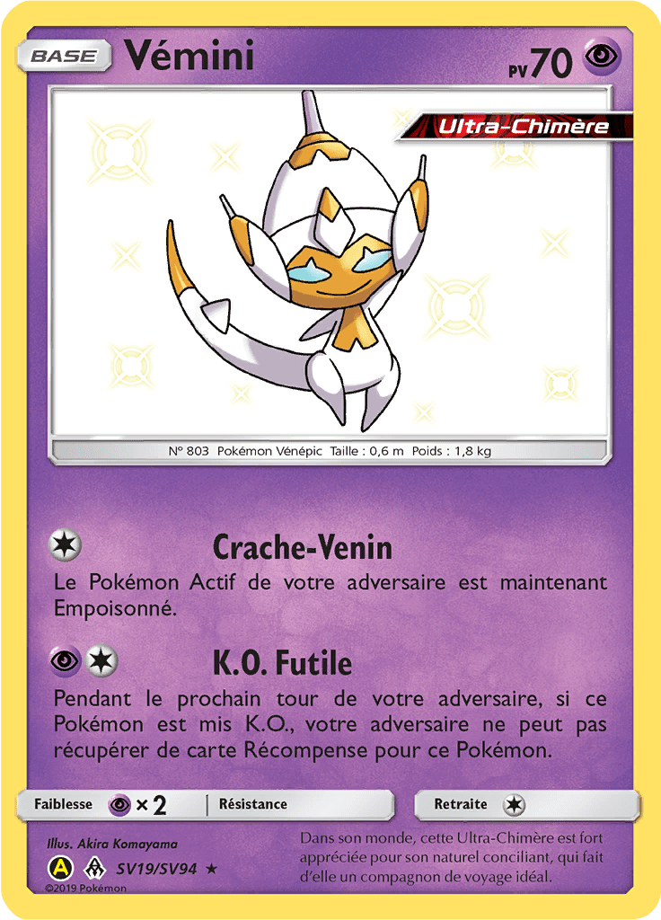 Vémini - Destinées Occultes - SV19 - Chromatique rare