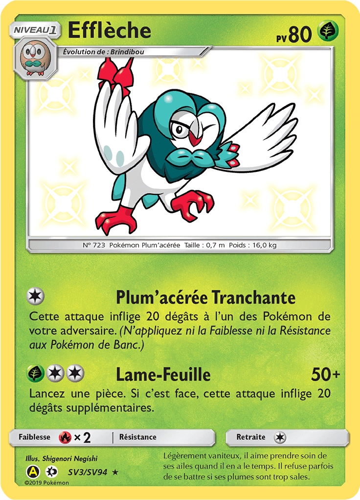 Efflèche - Destinées Occultes - SV3 - Chromatique rare