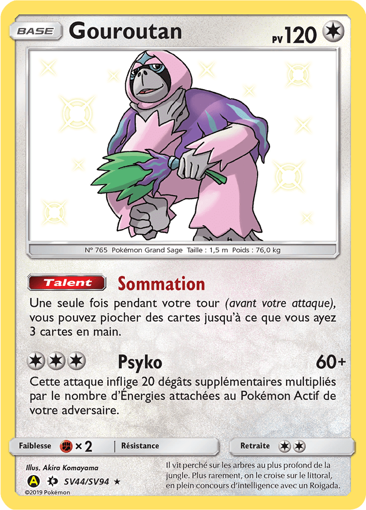 Gouroutan - Destinées Occultes - SV44 - Chromatique rare