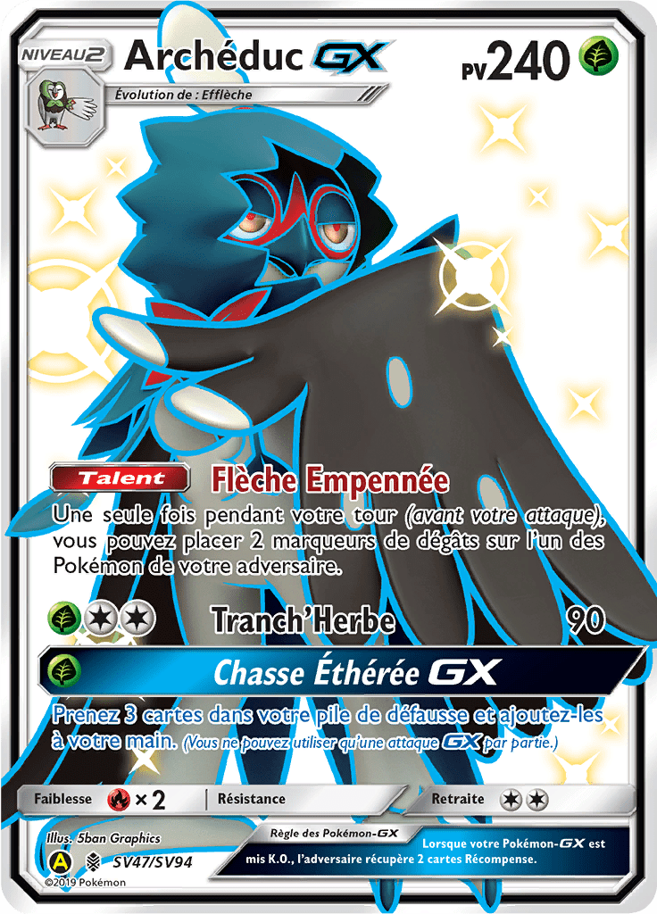 Archéduc - Destinées Occultes - SV47 - Chromatique rare GX