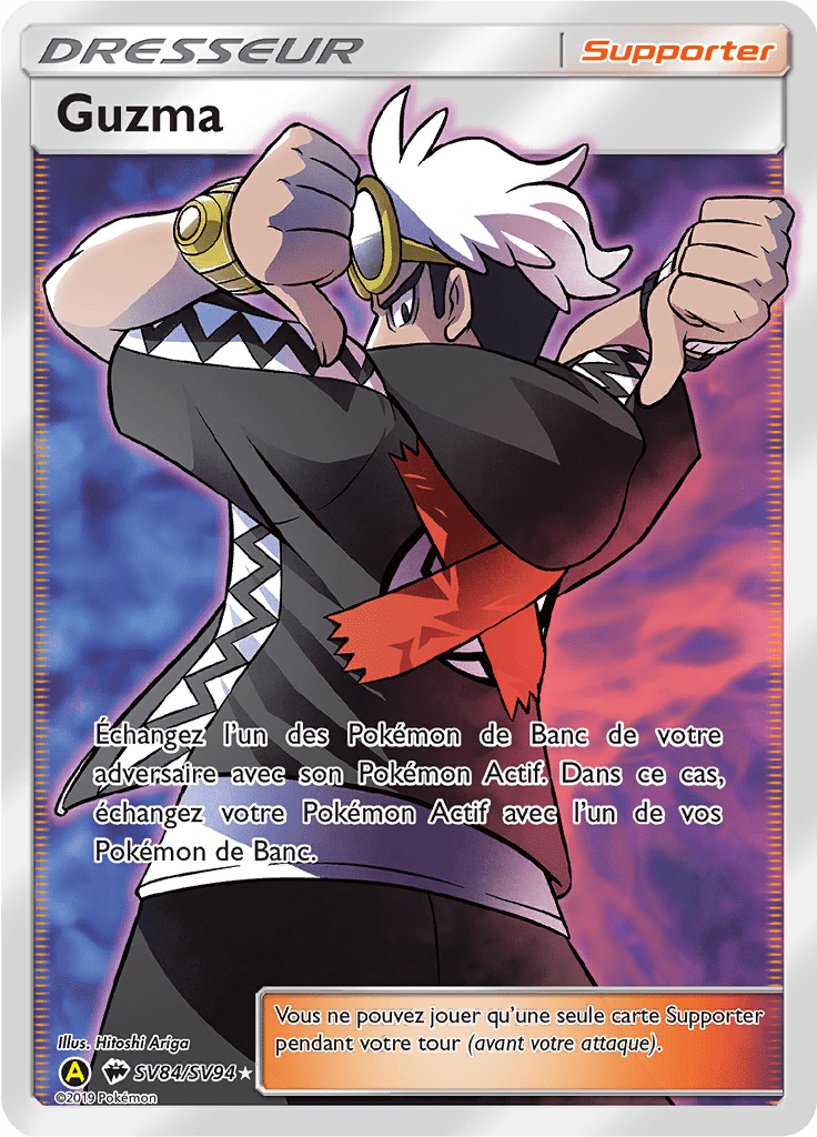 Guzma - Destinées Occultes - SV84 - Ultra rare