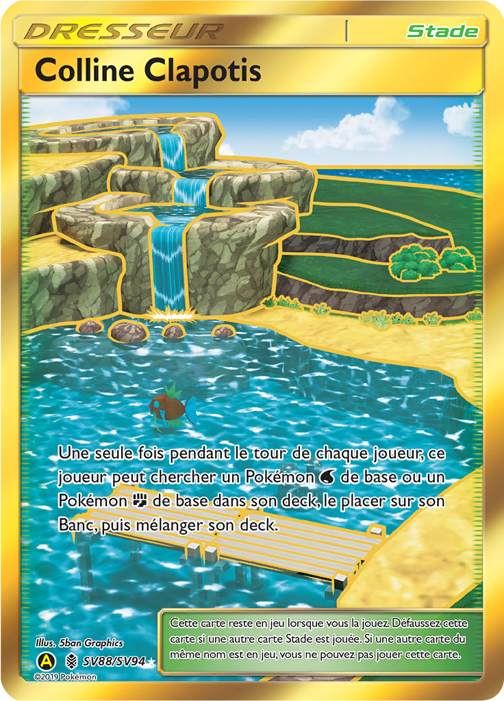Colline Clapotis - Destinées Occultes - SV88 - Secrète rare