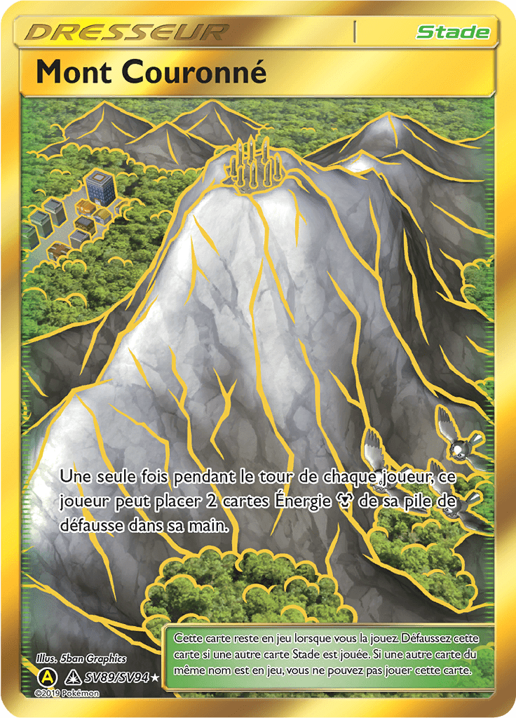 Mont Couronné - Destinées Occultes - SV89 - Secrète rare