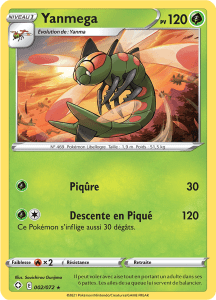 Yanmega - Destinées Radieuses - 002 - Rare