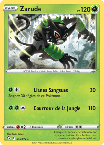 Zarude - Destinées Radieuses - 016 - Rare