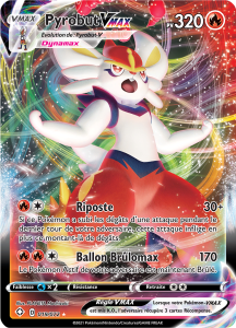 Pyrobut V - Destinées Radieuses - 019 - Holographique rare VMAX