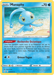 Manaphy - Destinées Radieuses - 024 - Rare