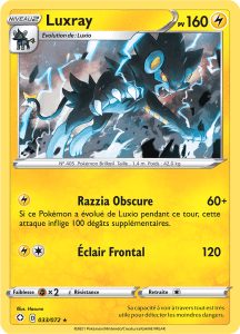 Luxray - Destinées Radieuses - 033 - Holographique rare