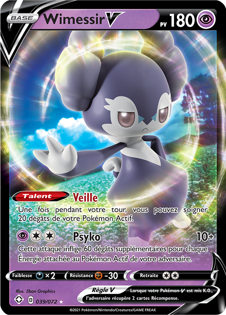 Wimessir V - Destinées Radieuses - 039 - Holographique rare V