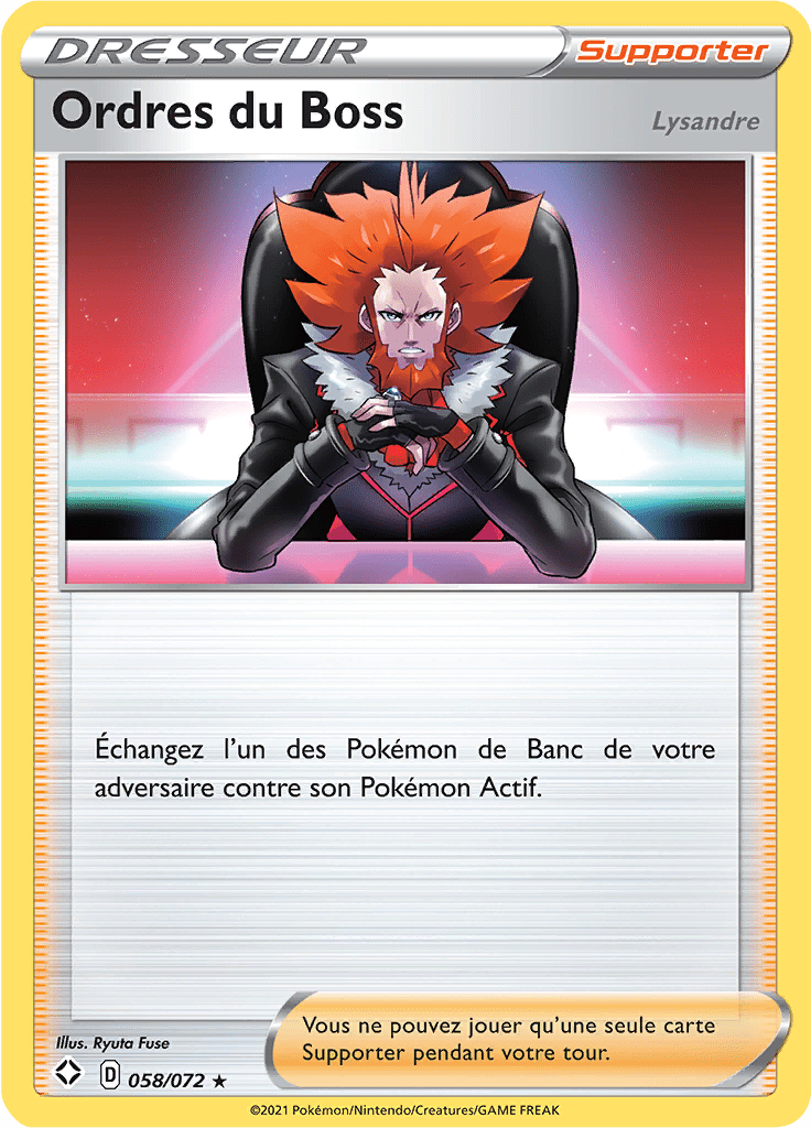 Ordres du Boss - Destinées Radieuses - 058 - Rare