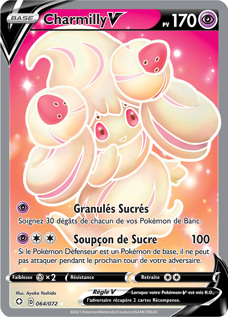 Charmilly V - Destinées Radieuses - 064 - V Full Art