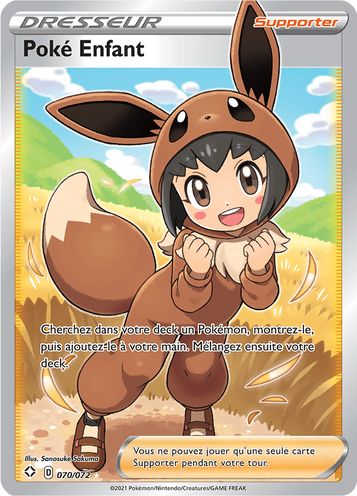 Poké Enfant - Destinées Radieuses - 070 - Trainer Full Art