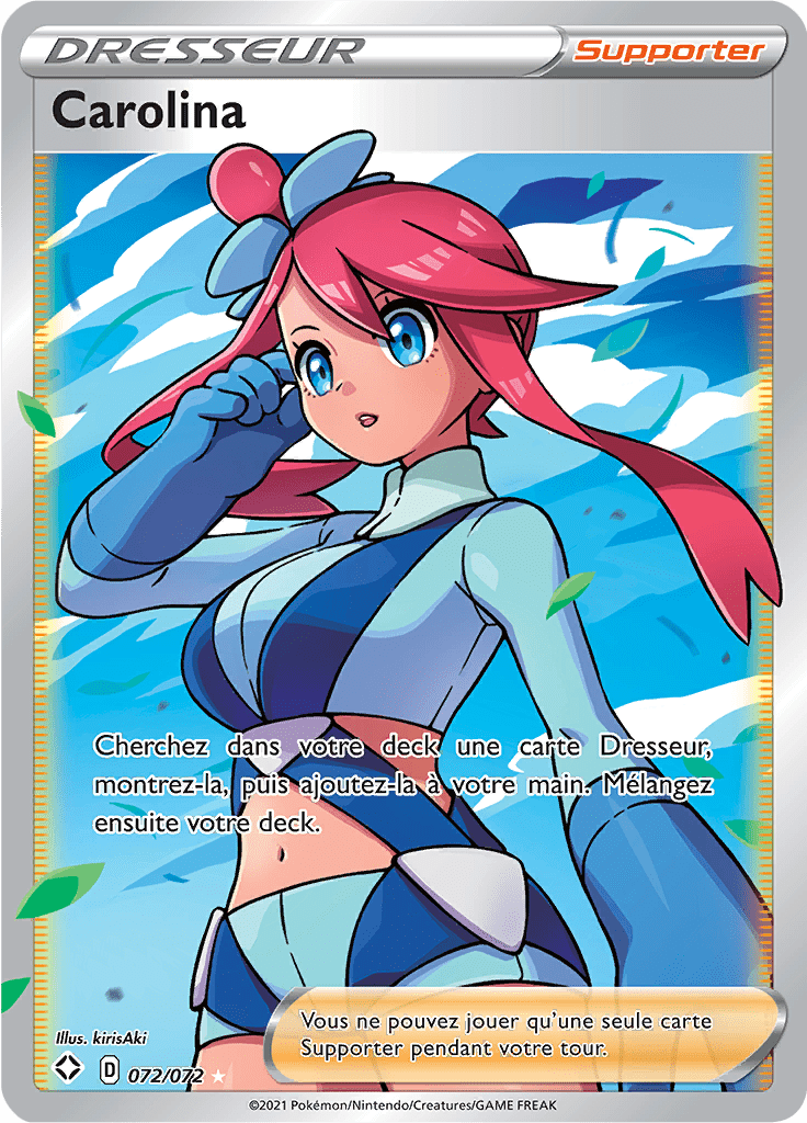 Carolina - Destinées Radieuses - 072 - Trainer Full Art