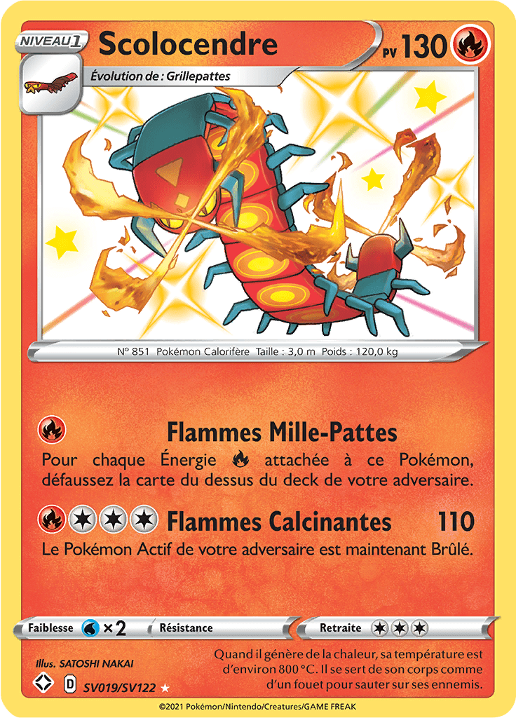 Scolocendre - Destinées Radieuses - SV019 - Chromatique rare