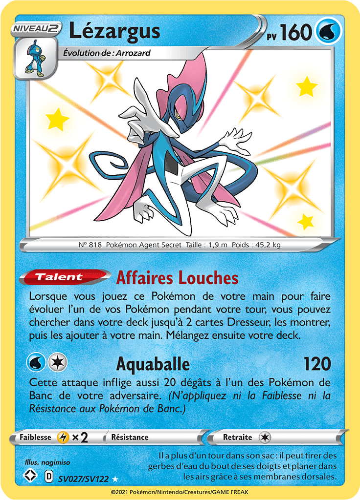 Lézargus - Destinées Radieuses - SV027 - Chromatique rare