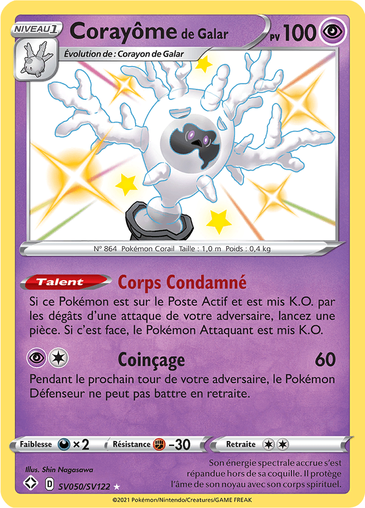 Corayôme de Galar - Destinées Radieuses - SV050 - Chromatique rare