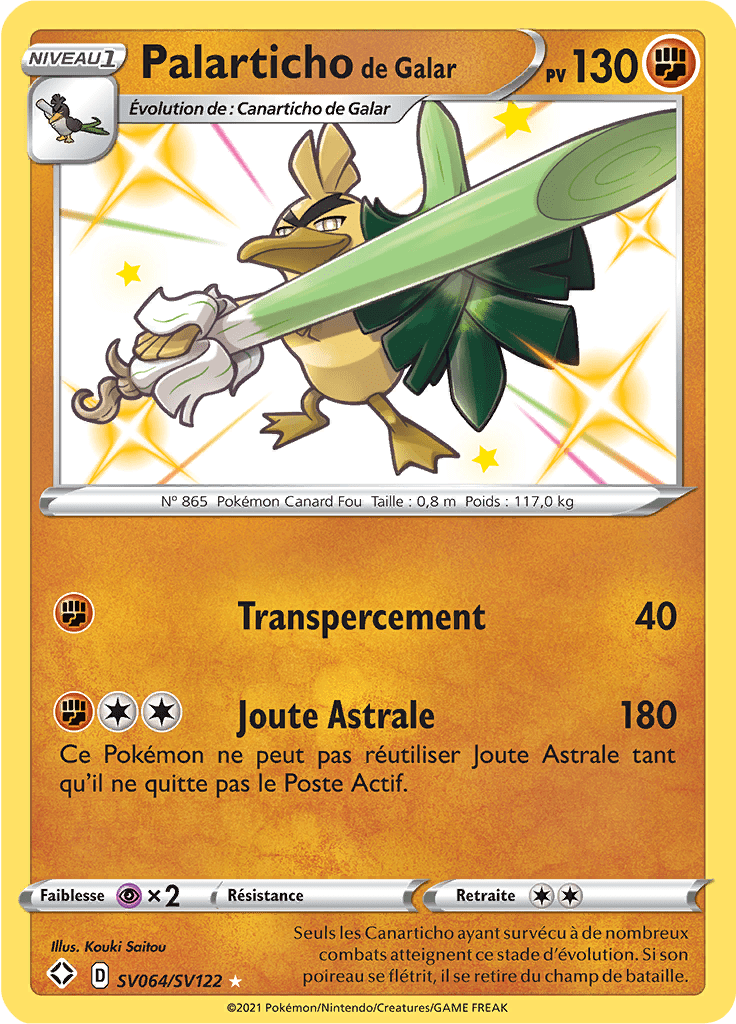 Palarticho de Galar - Destinées Radieuses - SV064 - Chromatique rare