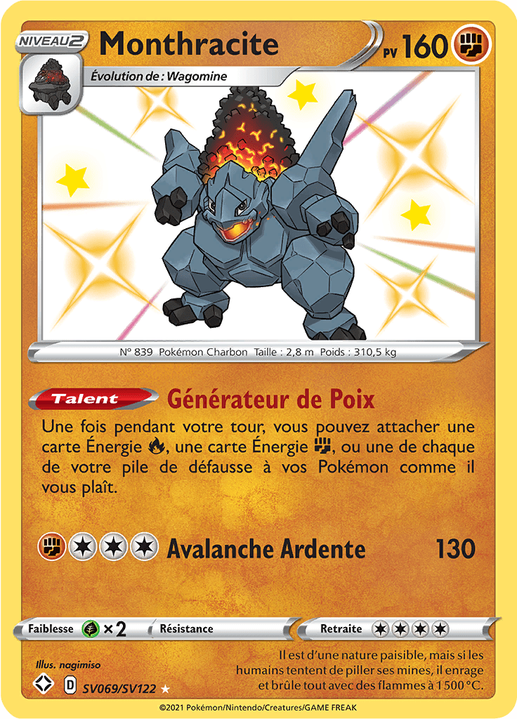 Monthracite - Destinées Radieuses - SV069 - Chromatique rare
