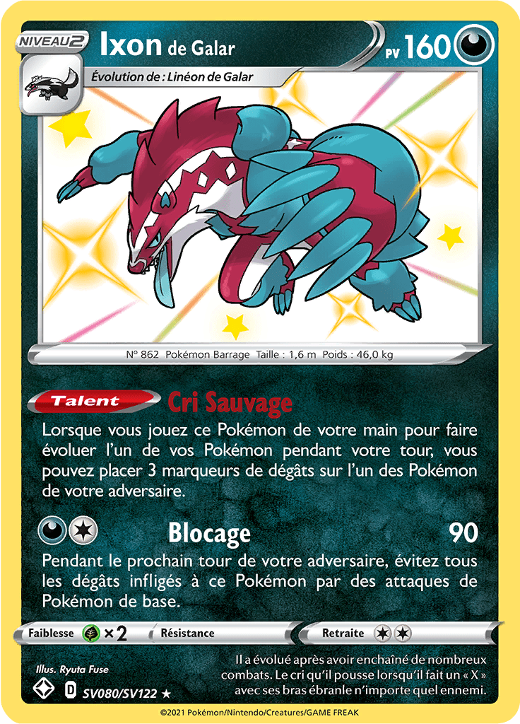 Ixon de Galar - Destinées Radieuses - SV080 - Chromatique rare