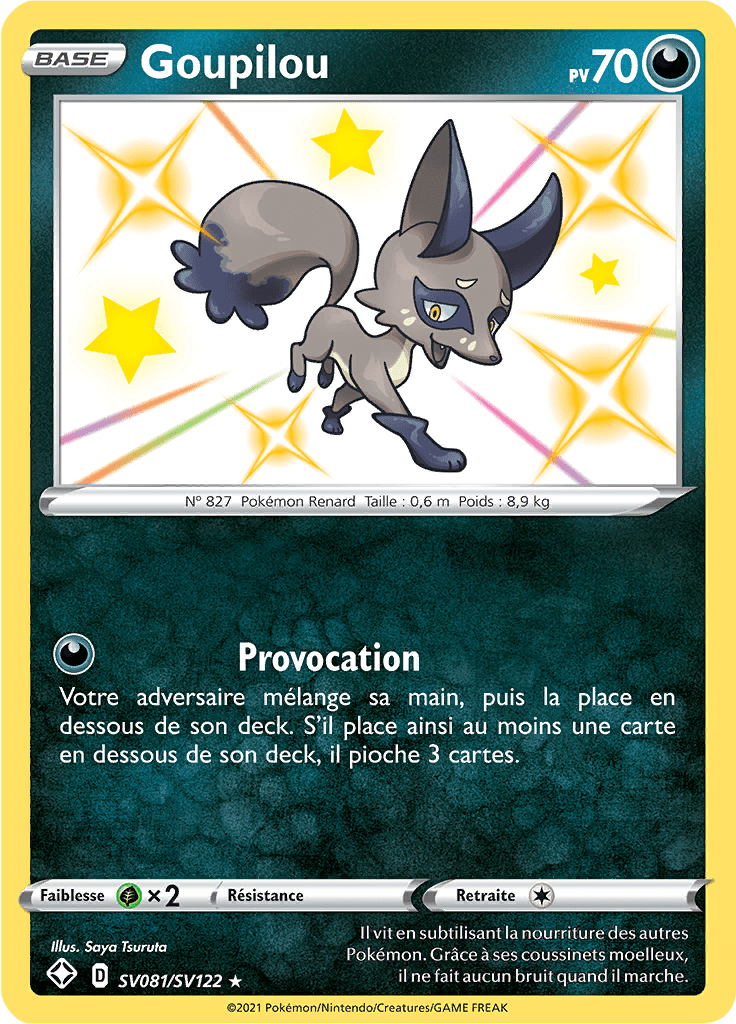Goupilou - Destinées Radieuses - SV081 - Chromatique rare