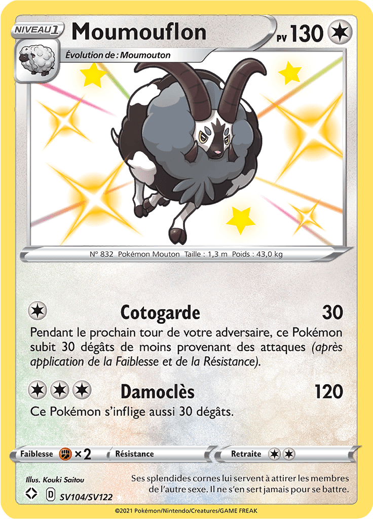 Moumouflon - Destinées Radieuses - SV104 - Chromatique rare