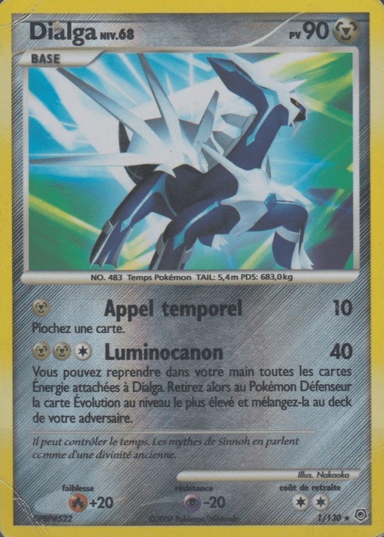 Dialga - Diamant & Perle - 001 - Holographique rare