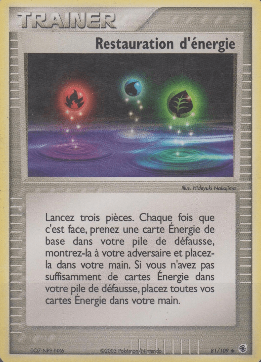 Restauration d'énergie - Diamant & Perle - 106 - Peu commune