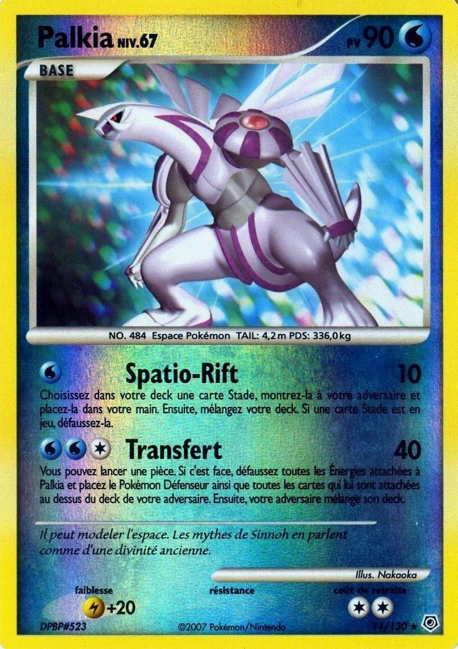 Palkia - Diamant & Perle - 011 - Holographique rare