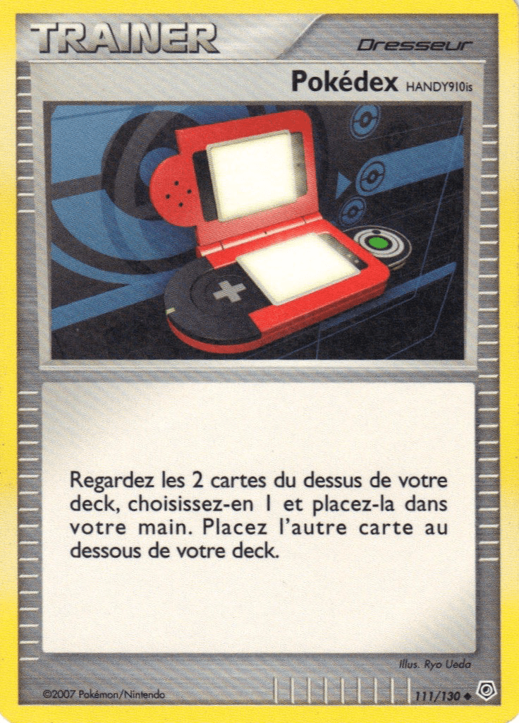 Pokédex HANDY910is - Diamant & Perle - 111 - Peu commune