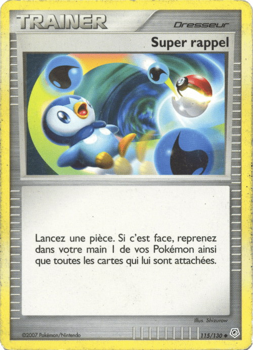 Super rappel - Diamant & Perle - 115 - Peu commune