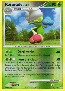 Roserade - Diamant & Perle - 013 - Holographique rare