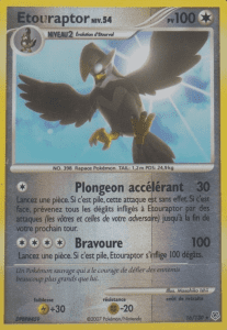 Etouraptor - Diamant & Perle - 016 - Holographique rare