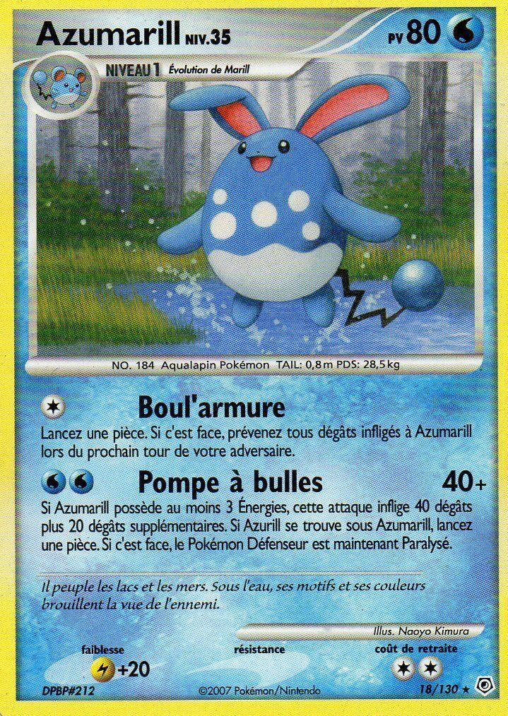 Azumarill - Diamant & Perle - 018 - Rare