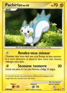Pachirisu - Diamant & Perle - 035 - Rare