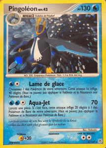 Pingoléon - Diamant & Perle - 004 - Holographique rare