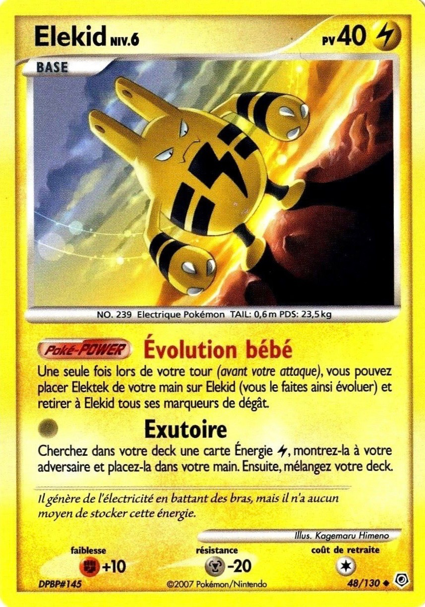 Elekid - Diamant & Perle - 048 - Peu commune