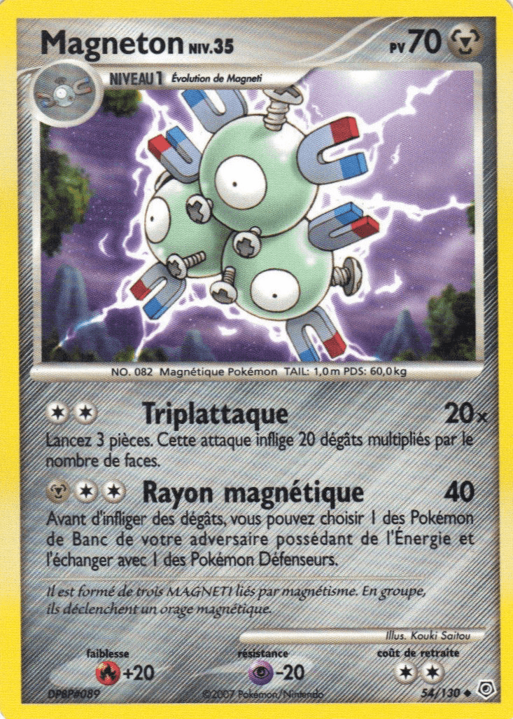 Magneton - Diamant & Perle - 054 - Peu commune