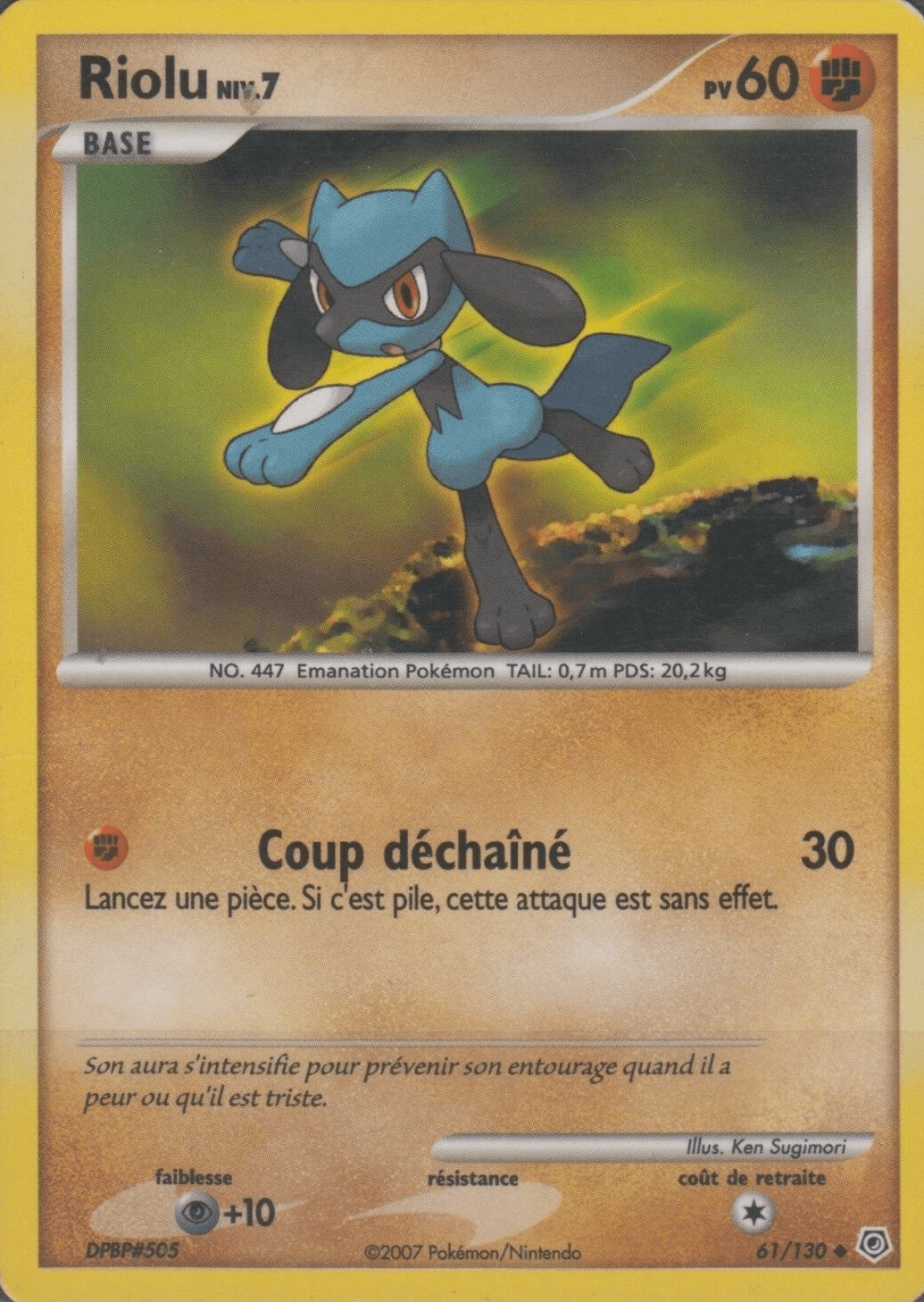 Riolu - Diamant & Perle - 061 - Peu commune