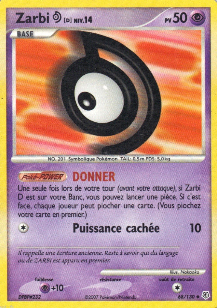 Zarbi D - Diamant & Perle - 068 - Peu commune