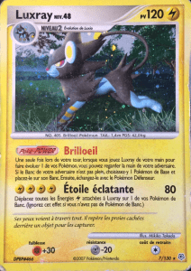 Luxray - Diamant & Perle - 007 - Holographique rare