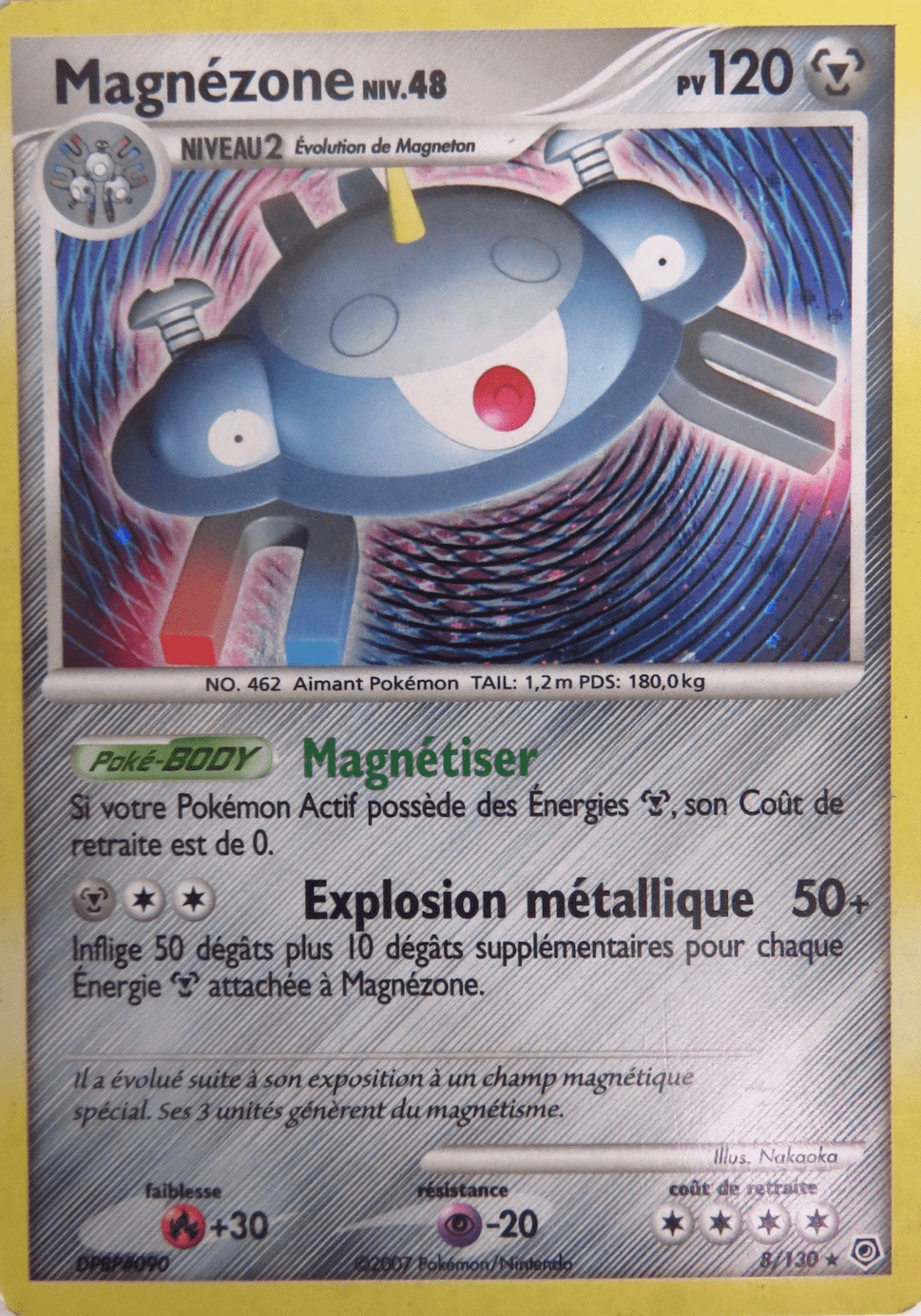 Magnézone - Diamant & Perle - 008 - Holographique rare