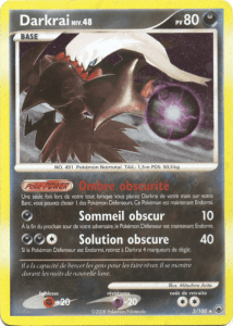 Darkrai - DP Aube Majestueuse - 003 - Holographique rare