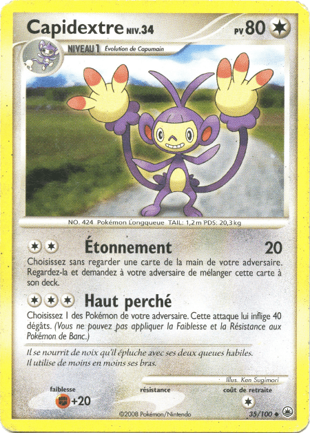 Capidextre - DP Aube Majestueuse - 035 - Peu commune