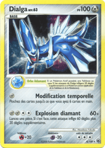 Dialga - DP Aube Majestueuse - 004 - Holographique rare