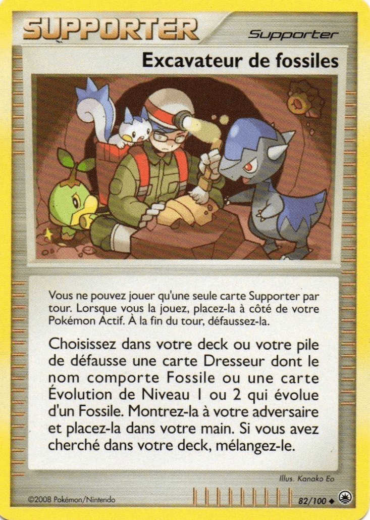 Excavateur de fossiles - DP Aube Majestueuse - 082 - Peu commune