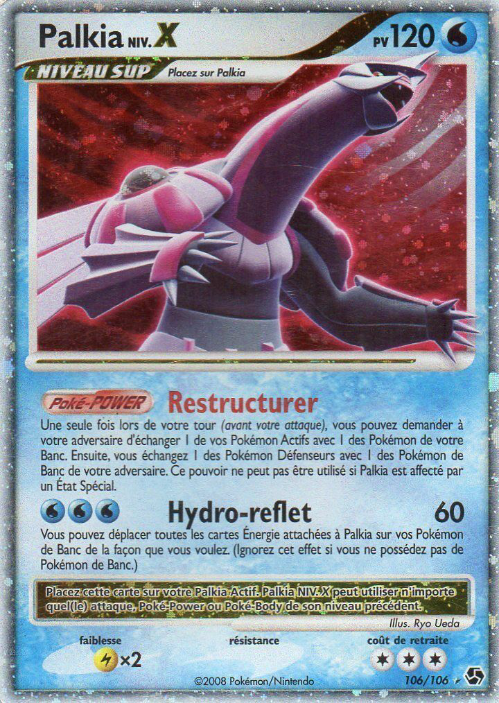 Palkia NIV.X - DP Duels au sommet - 106 - Holographique rare NIV.X