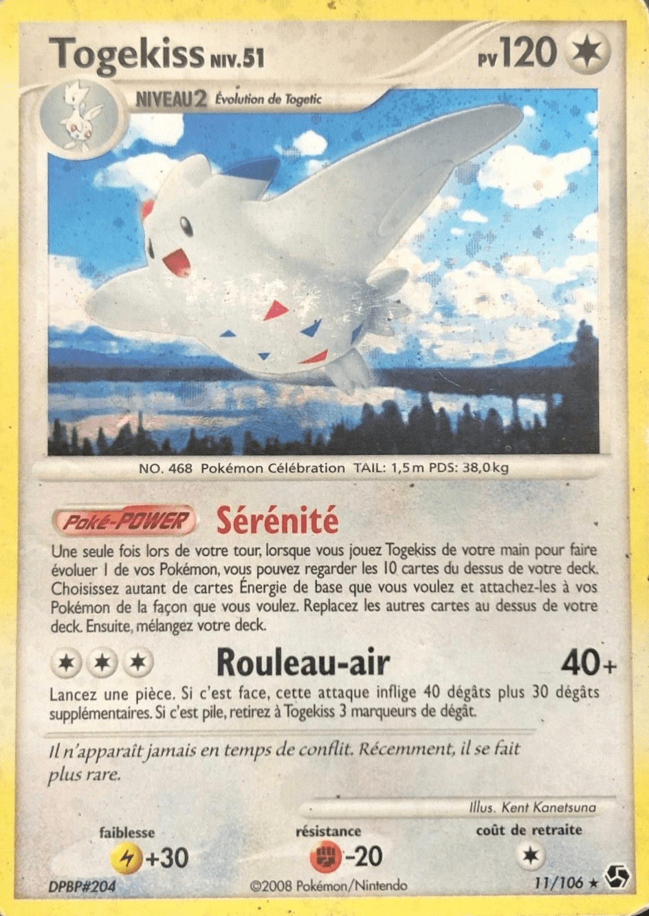 Togekiss - DP Duels au sommet - 011 - Holographique rare