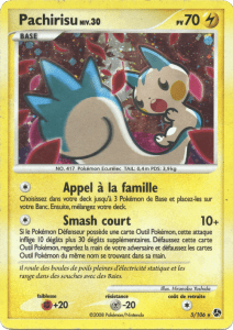 Pachirisu - DP Duels au sommet - 005 - Holographique rare
